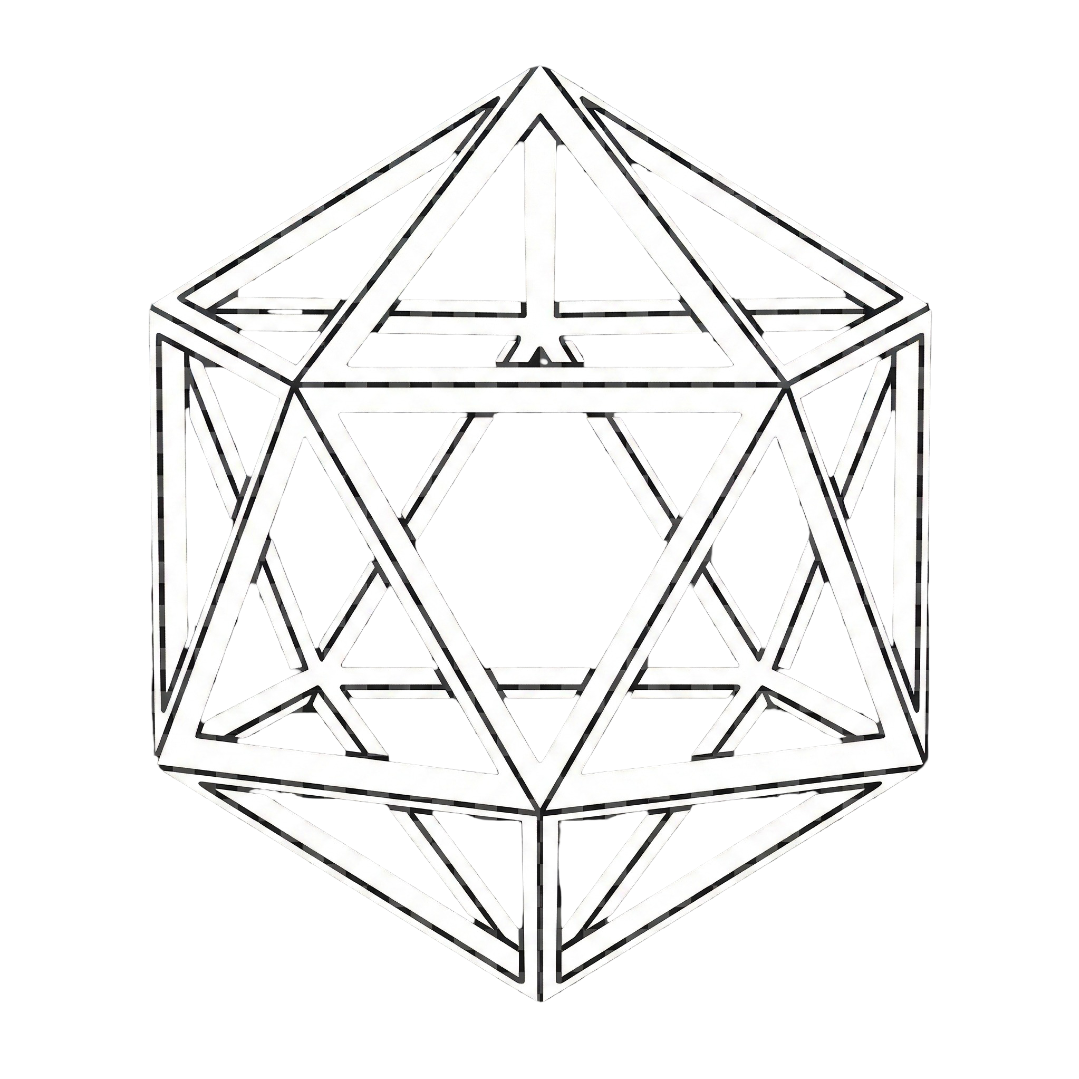 Krystal Grid LOGO- Dark Version